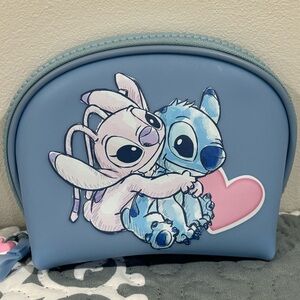 Blue Stitch and Angel Pouch